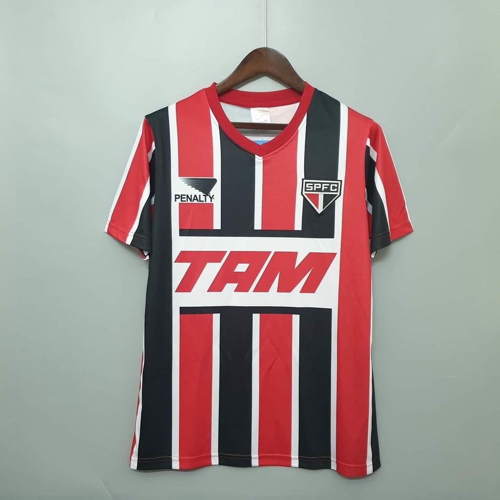 São Paulo Retrô 1993 Torcedor Penalty Masculino - Tricolor Listrada