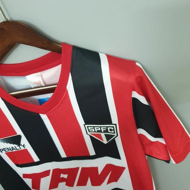 São Paulo Retrô 1993 Torcedor Penalty Masculino - Tricolor Listrada