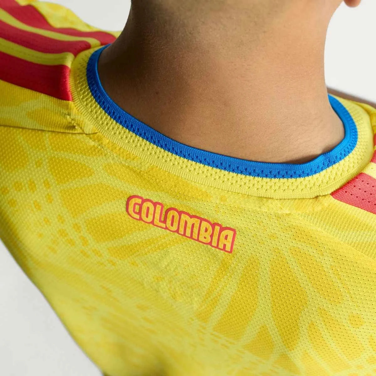 Colômbia Home Manga Longa 26/27 Masculino Jogador Adidas - Amarelo