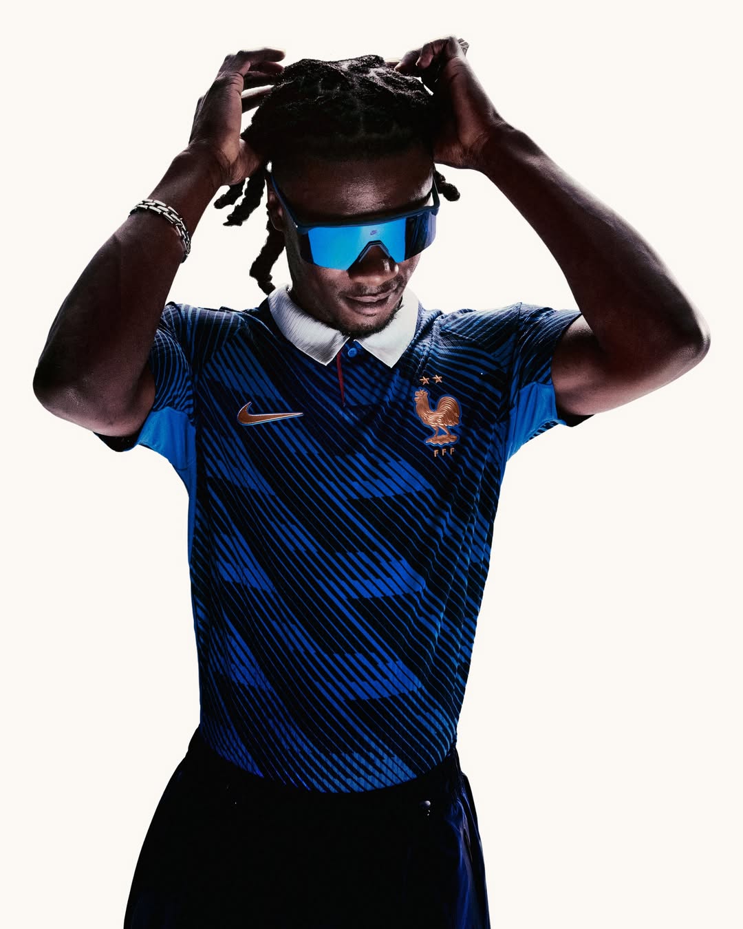 França Home 26/27 Jogador Nike Masculino - Azul