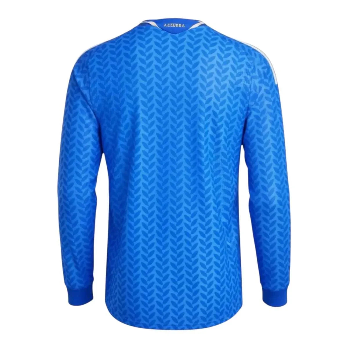 Italia Home Manga Longa 26/27 Masculina Torcedor Adidas - Azul