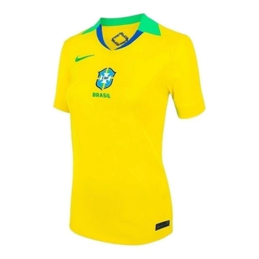 Brasil Home 25/26 Feminina Nike - Amarela