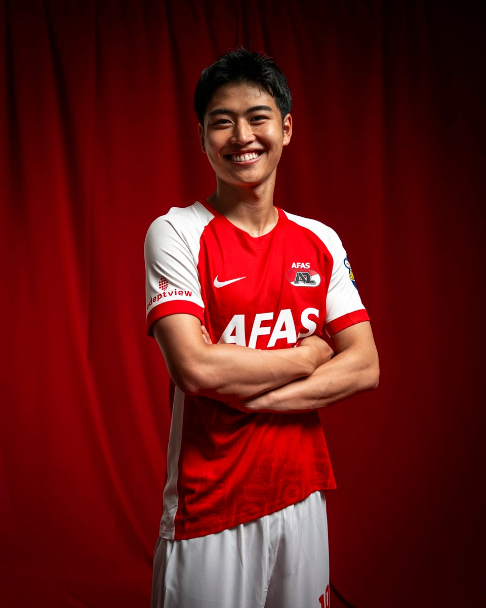 AZ Alkmaar Home 26/27 Torcedor Nike Masculina - Vermelho e Branco