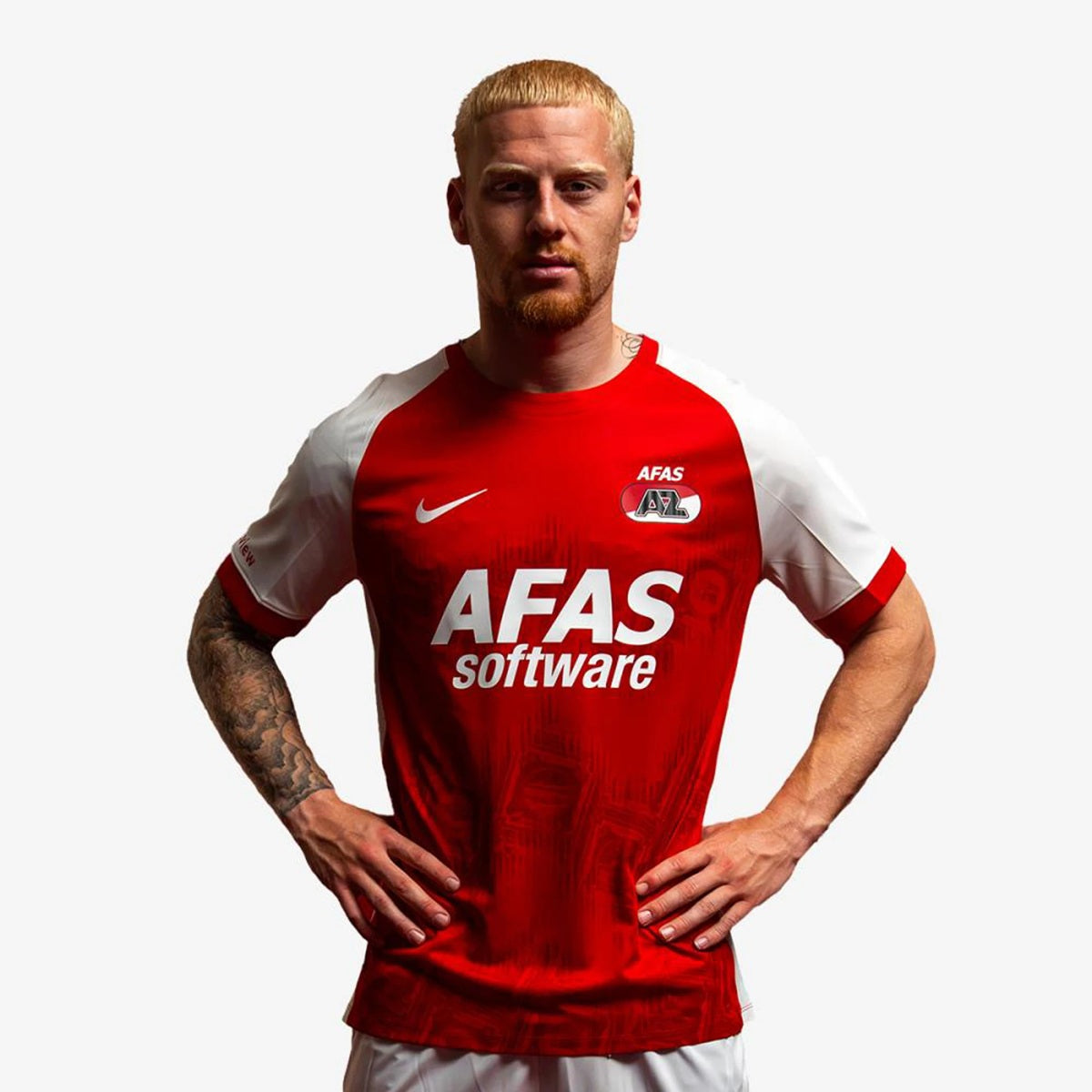 AZ Alkmaar Home 26/27 Torcedor Nike Masculina - Vermelho e Branco