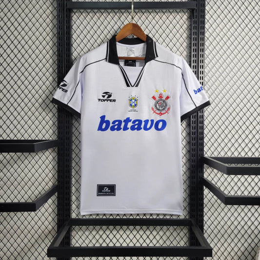Corinthians Retrô Home 1999 Masculino Topper -  Branca