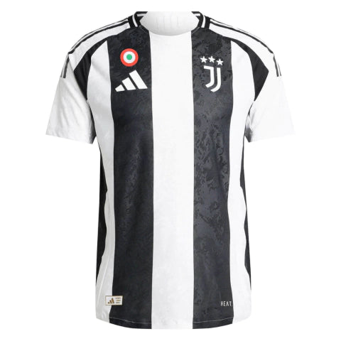 Juventus Home 24/25 Torcedor Adidas  - Branco e Preto