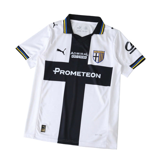 Parma Home 25/26 Torcedor Puma - Branca e Preta