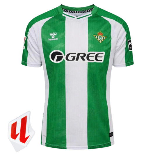 Real Betis Home 25/26 Torcedor Hummel - Verde e Branco
