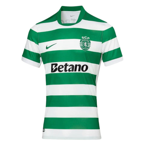 Sporting Home 25/26 Torcedor Nike - Branco e Verde