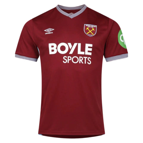 West Ham Home 25/26 Torcedor Umbro - Vinho