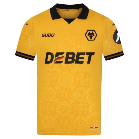 Wolves Home 25/26 Torcedor Sudu - Amarelo