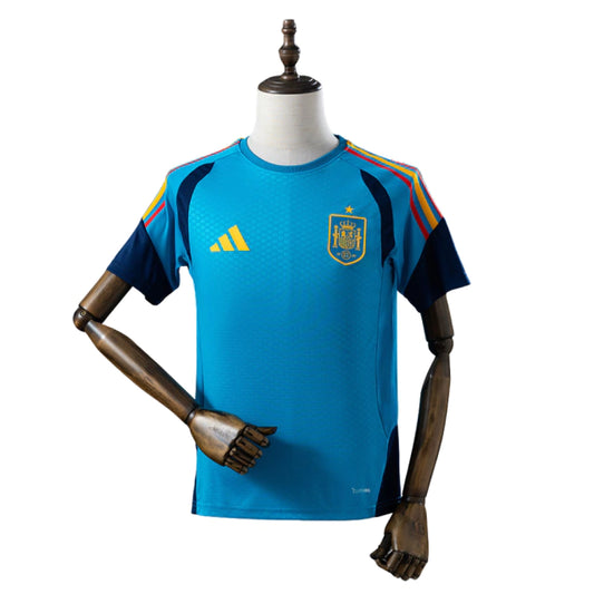 Espanha Treino 26/27 Masculino Adidas Torcedor - Azul Claro