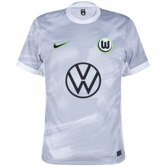 Wolfsburg Away 25/26 Torcedor Nike - Cinza