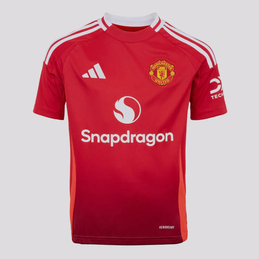 Manchester United Home 24/25 Torcedor Adidas - Vermelho