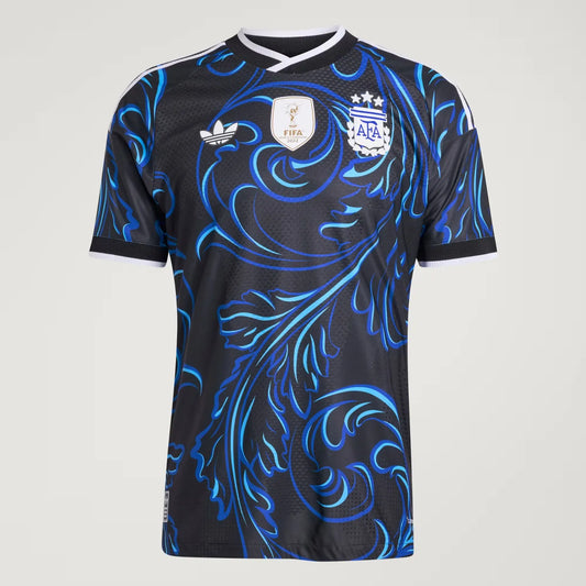 Argentina Away 26/27 Masculino Torcedor Adidas - Preto e Azul