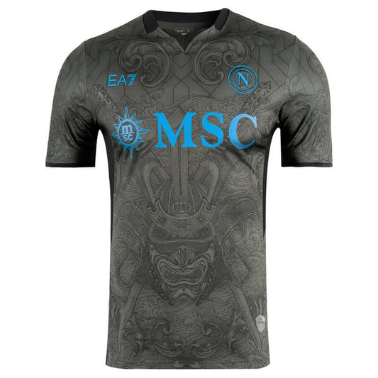 Napoli Third 24/25 Torcedor EA7 - Cinza