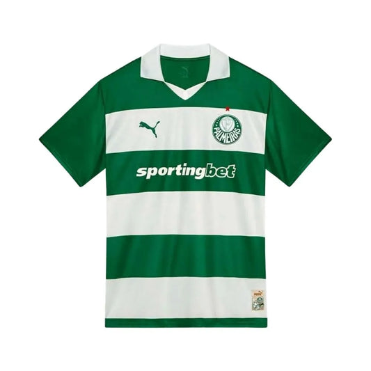 Palmeiras  Fourth 25/26 Torcedor Puma Masculino - Verde e Branco