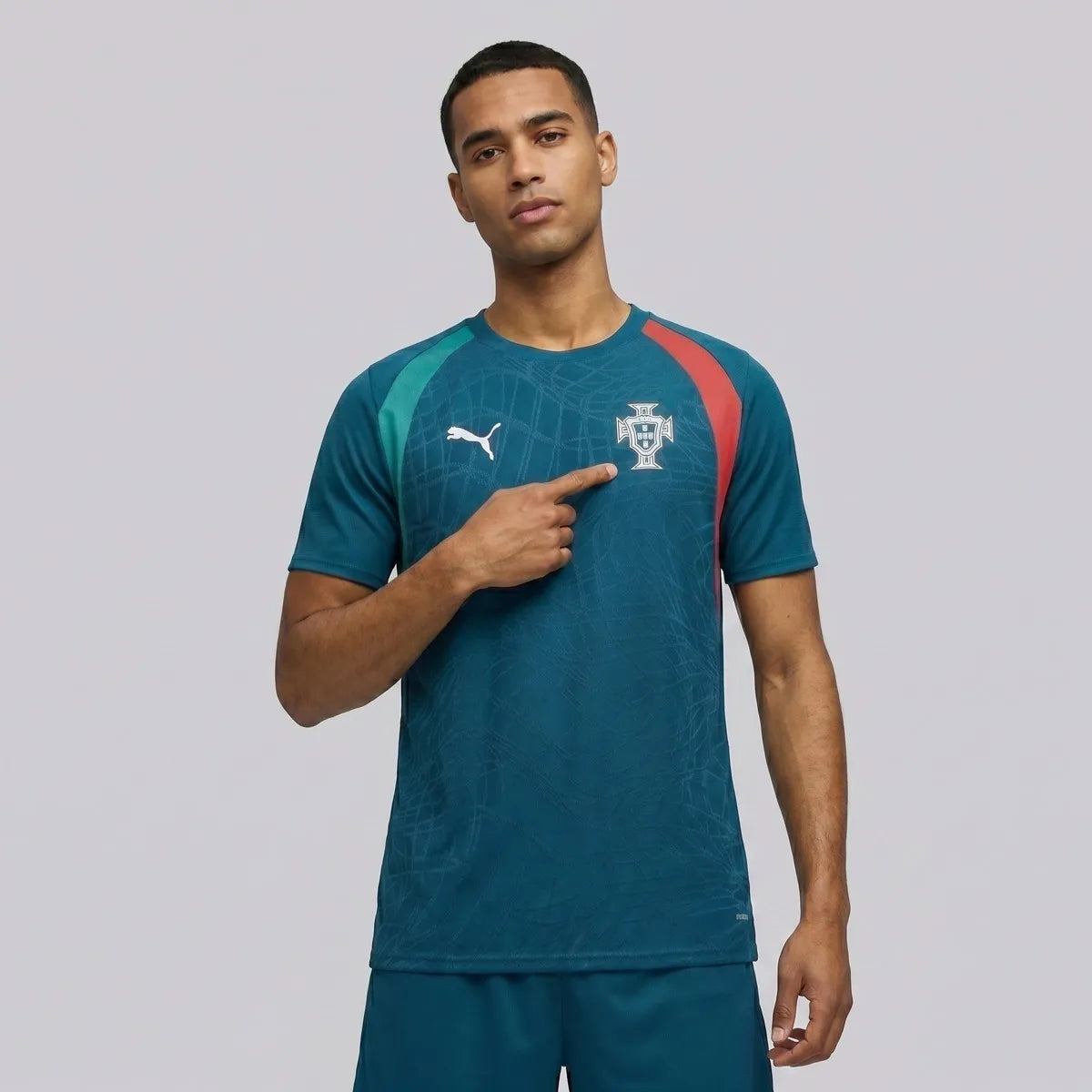 Portugal Treino 26/27 Masculina Torcedor Puma - Verde