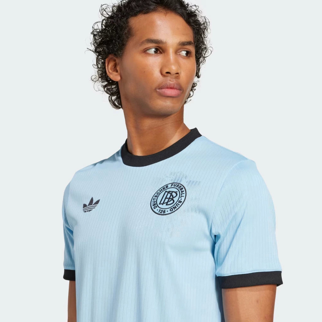 Alemanha Goleiro 25/26 Torcedor Masculino Adidas - Azul Claro