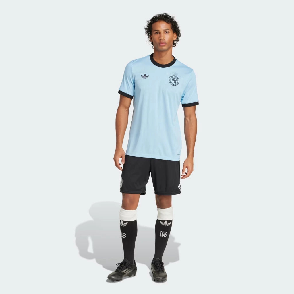 Alemanha Goleiro 25/26 Torcedor Masculino Adidas - Azul Claro