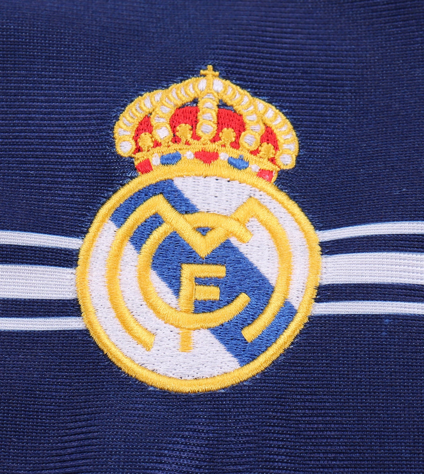 Kit Infantil Real Madrid Away Retrô 98/99 - Azul Escuro