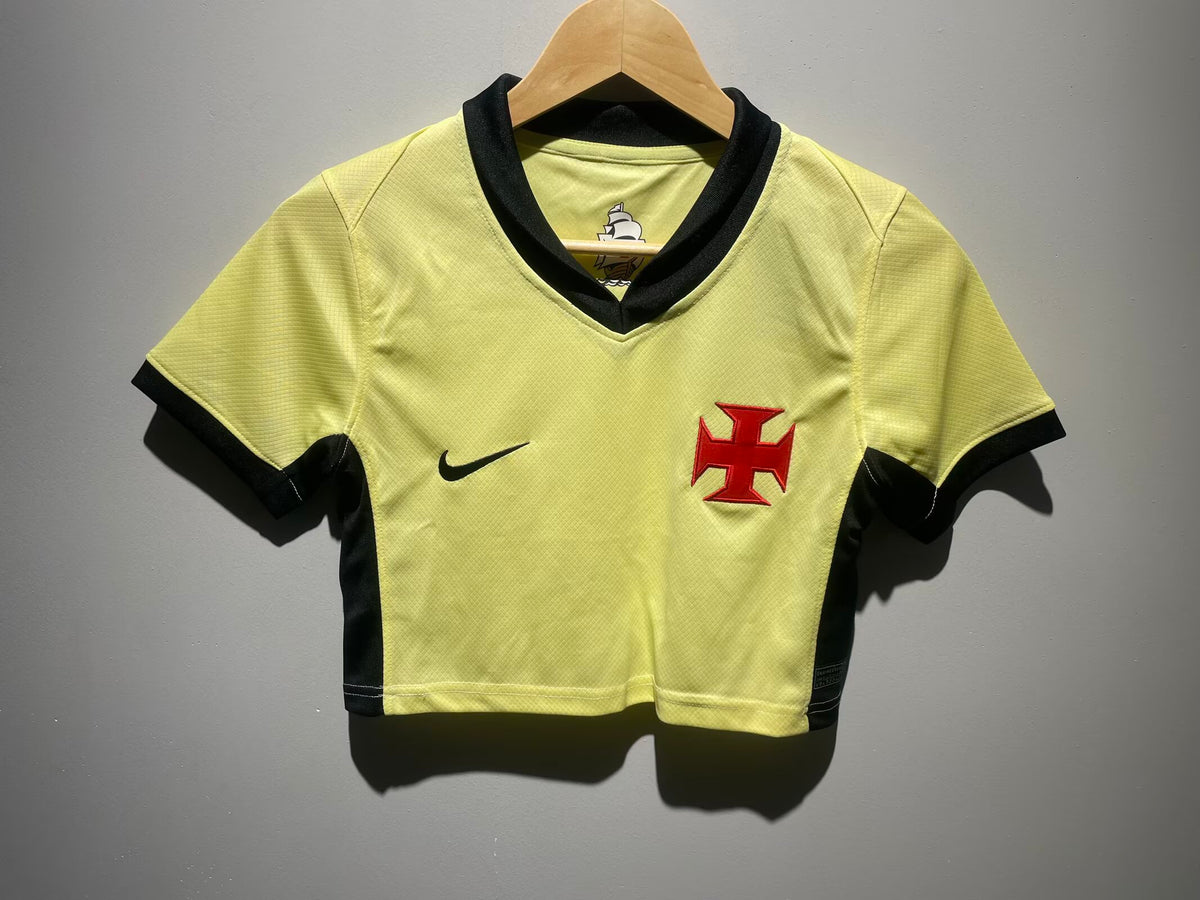 Vasco Third 26/27 Cropped Nike Feminino - Bege