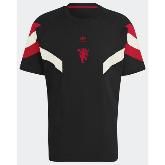 Manchester United Pré Jogo 24/25 Torcedor Adidas - Preto