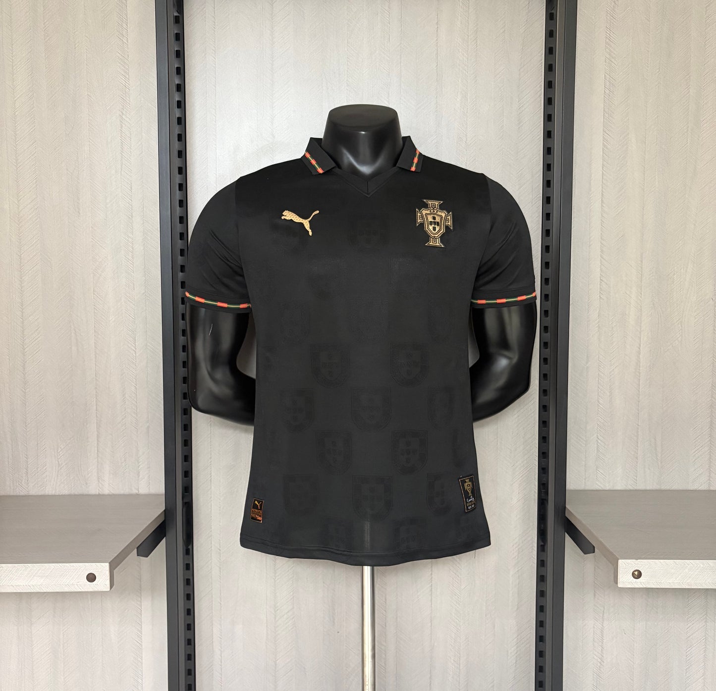 Portugal Third Especial Pantera Negra 26/27 Masculina Jogador Puma - Preto