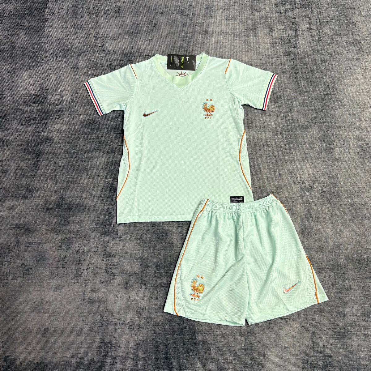 Kit Infantil França Away 26/27 - Verde