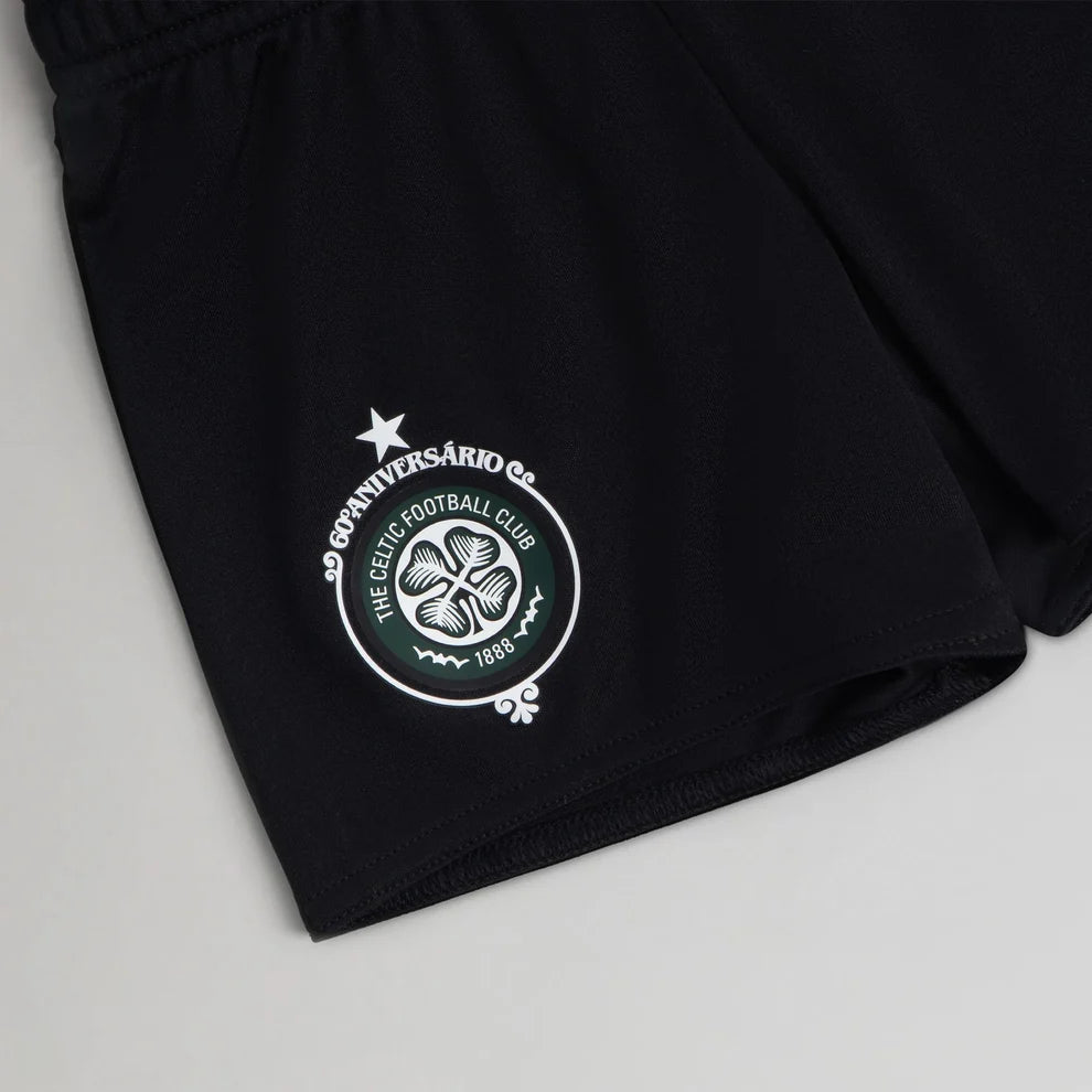 Kit Infantil Celtic Away 26/27 - Verde e Preto