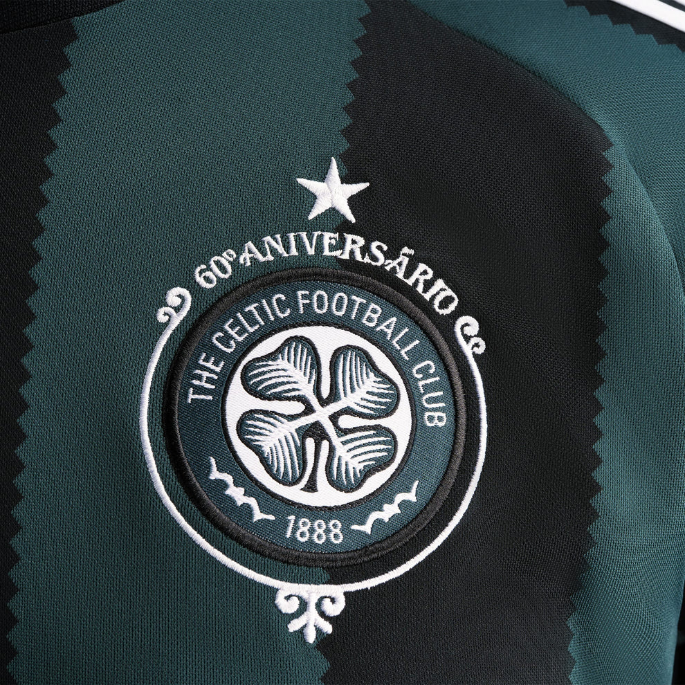 Celtic Away 26/27 Torcedor Adidas Masculina - Preto e Verde
