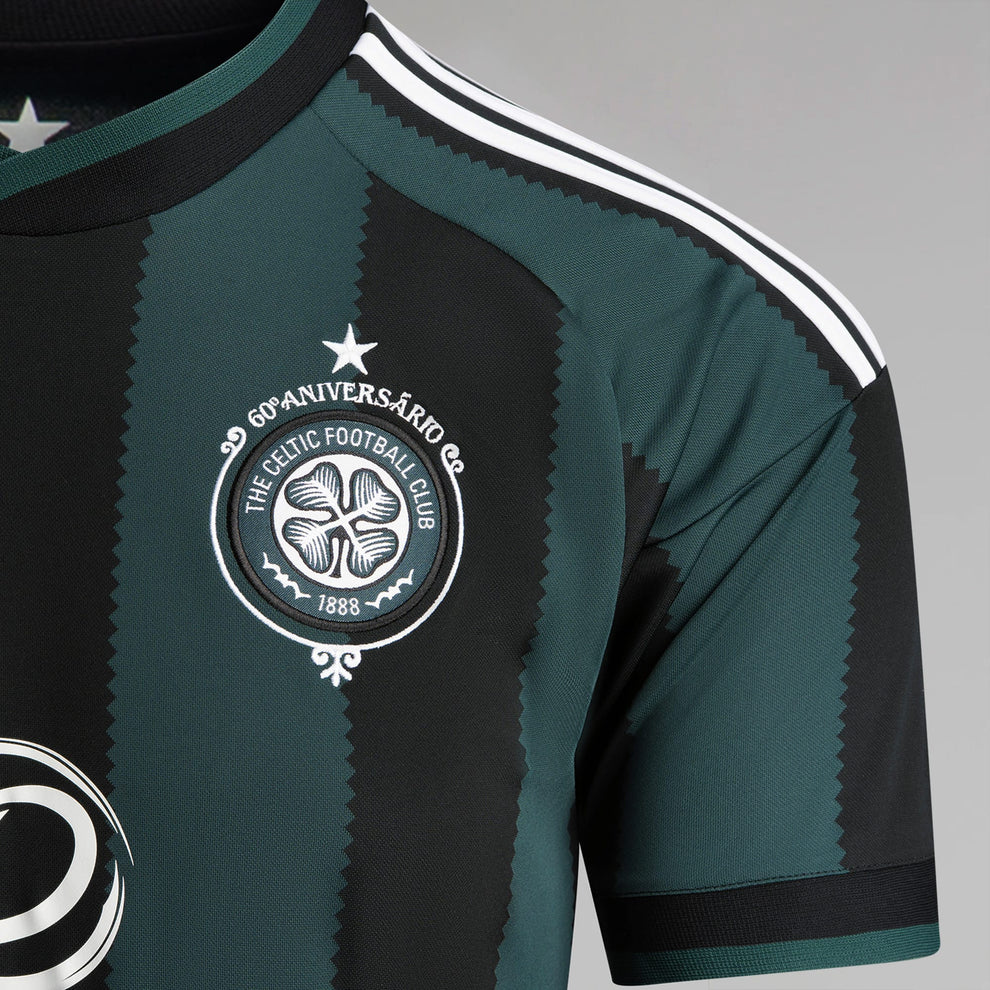 Celtic Away 26/27 Torcedor Adidas Masculina - Preto e Verde
