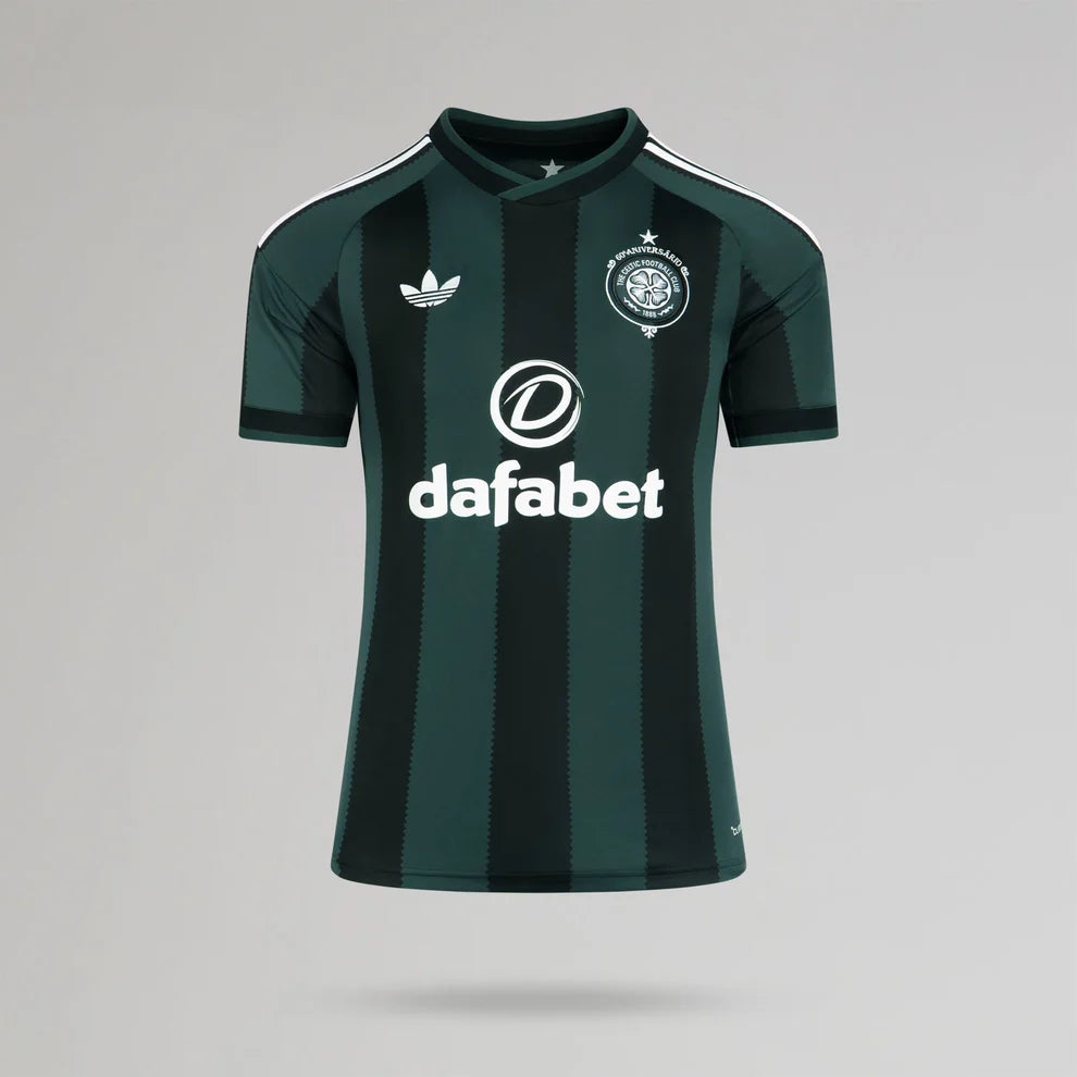 Celtic Away 26/27 Torcedor Adidas Masculina - Preto e Verde