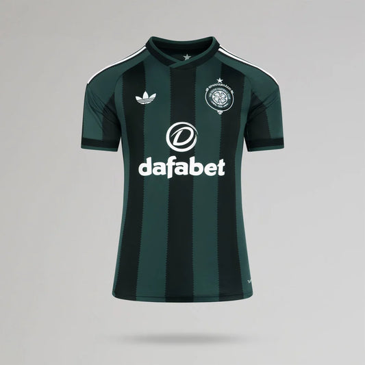 Celtic Away 26/27 Torcedor Adidas Masculina - Preto e Verde