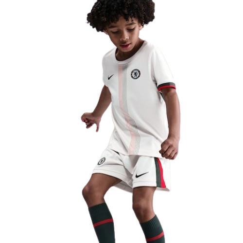 Kit Infantil Chelsea Away 25/26 -Branco