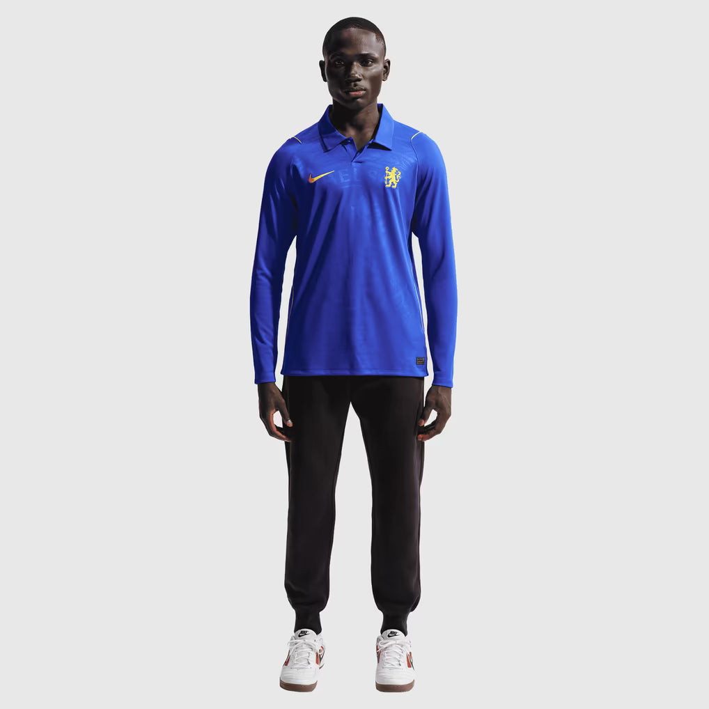 Chelsea Home Manga Longa 26/27 Torcedor Nike - Azul