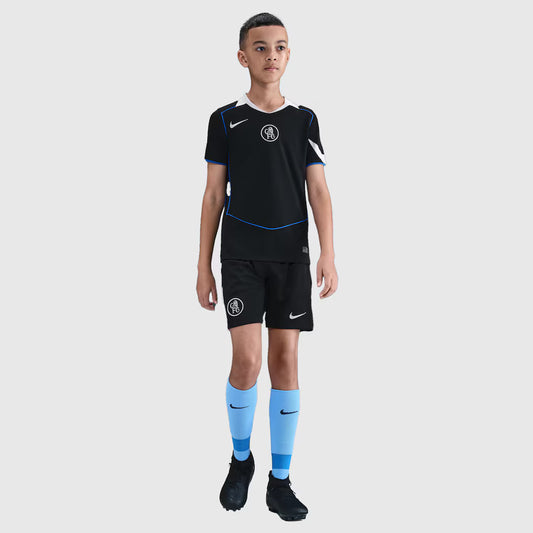 Kit Infantil Chelsea Third 25/26 - Preto