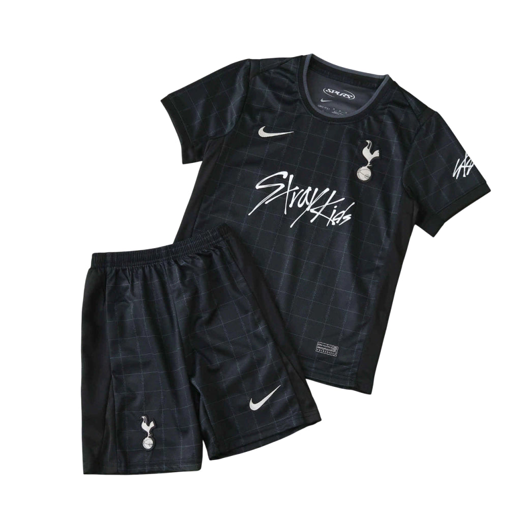 Kit Infantil Tottenham Treino 25/26 Nike - Preto