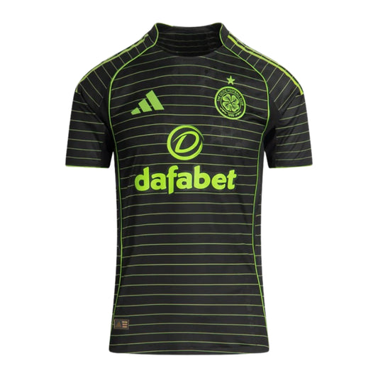 Celtic Away 25/26 Torcedor Adidas Masculina - Preto