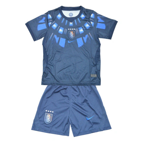 Kit Infantil Uruguai Away 26/27 -  Azul