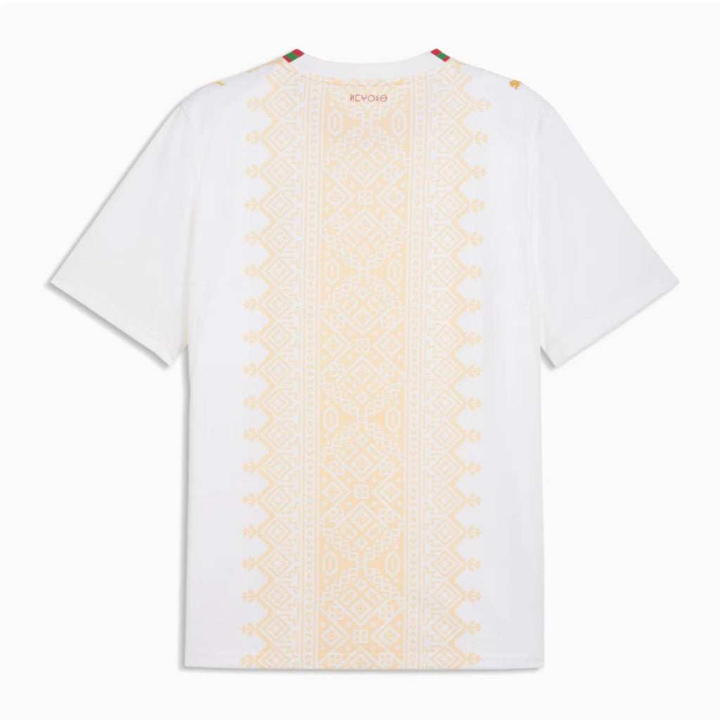 Marrocos Away 26/27 Torcedor Puma - Branca e Amarelo