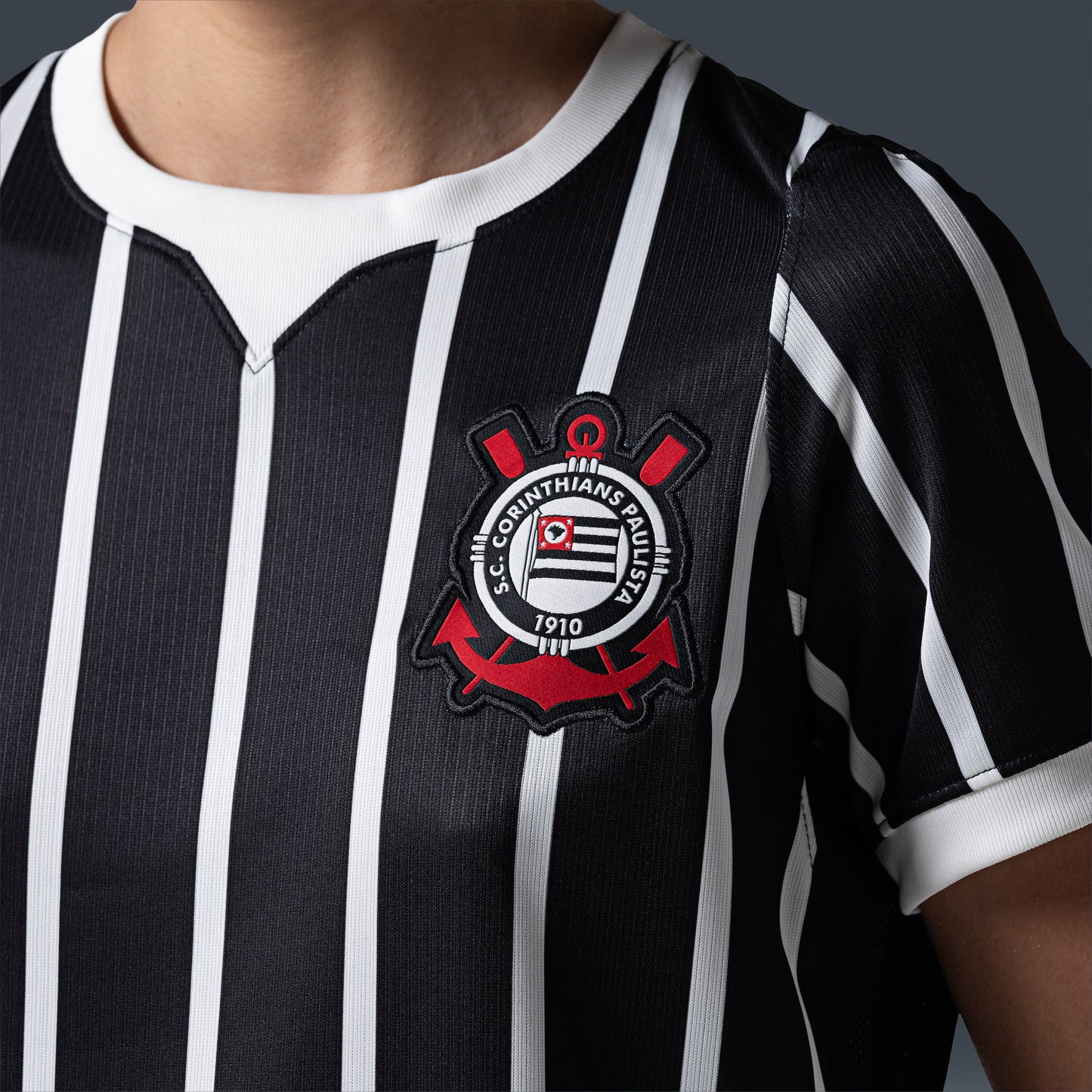 Corinthians Away 26/27 Nike Feminina - Preta e Branca