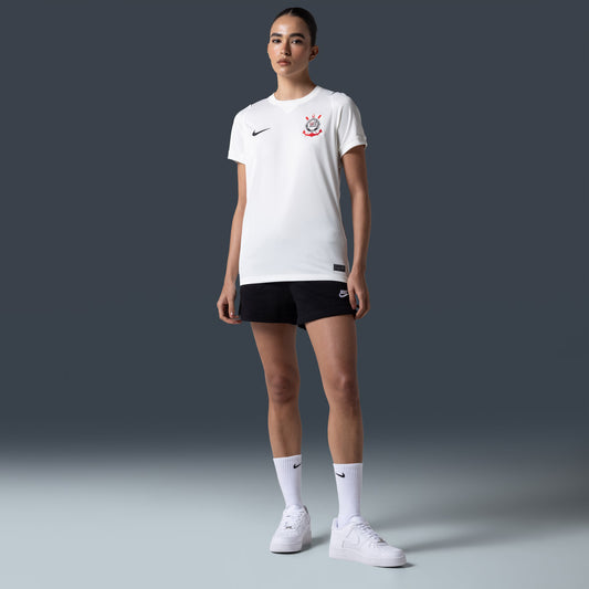 Corinthians Home 26/27  Nike Feminina - Branca
