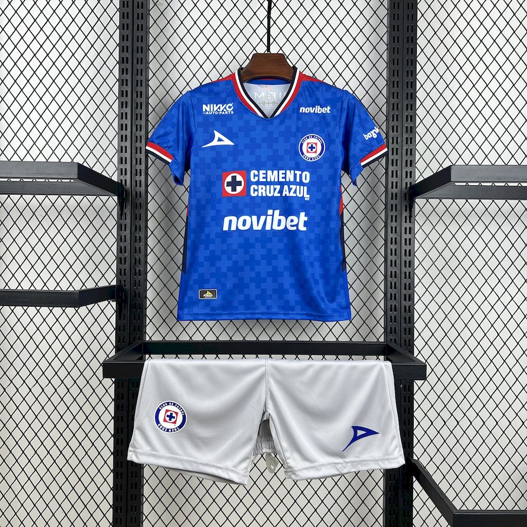 Kit Infantil Cruz Azul Home 25/26  - Azul