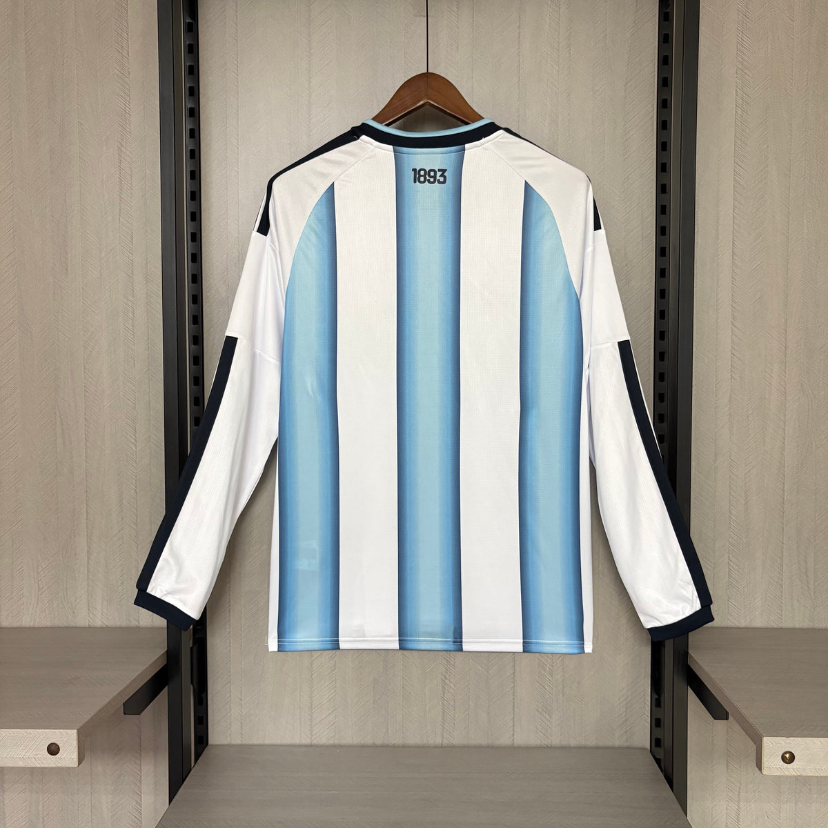 Argentina Home Manga Longa 26/27 Masculino Torcedor Adidas - Branca e Azul