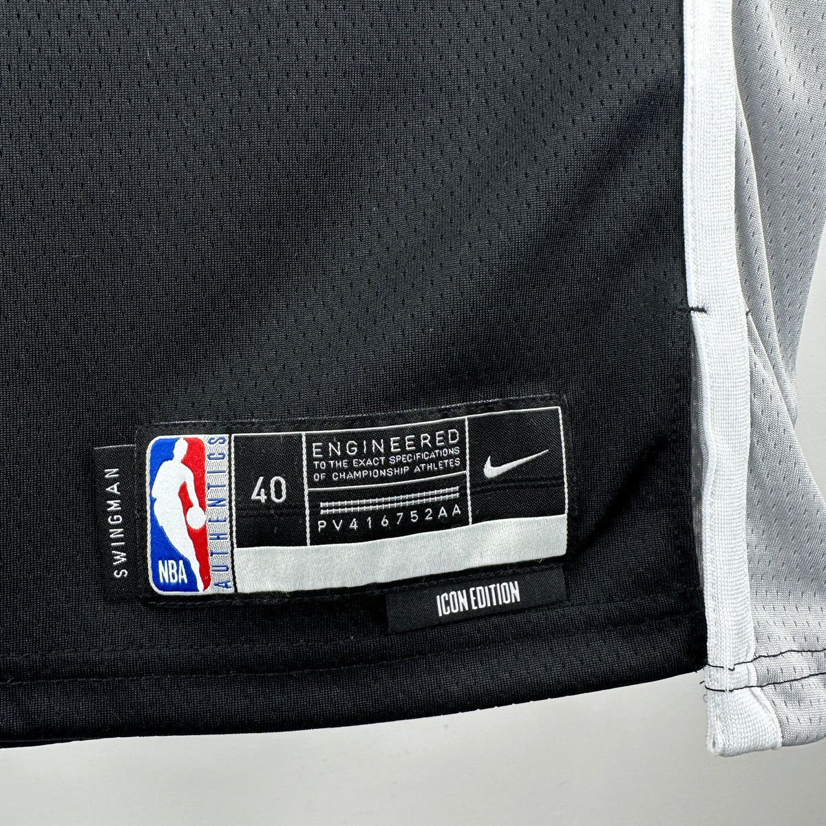 Regata San Antonio Spurs Masculina - Preta