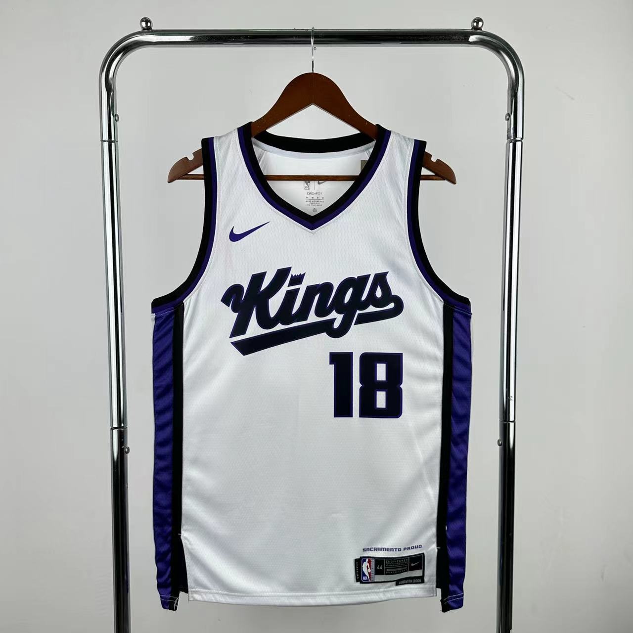 Regata Sacramento Kings Masculina - Branca