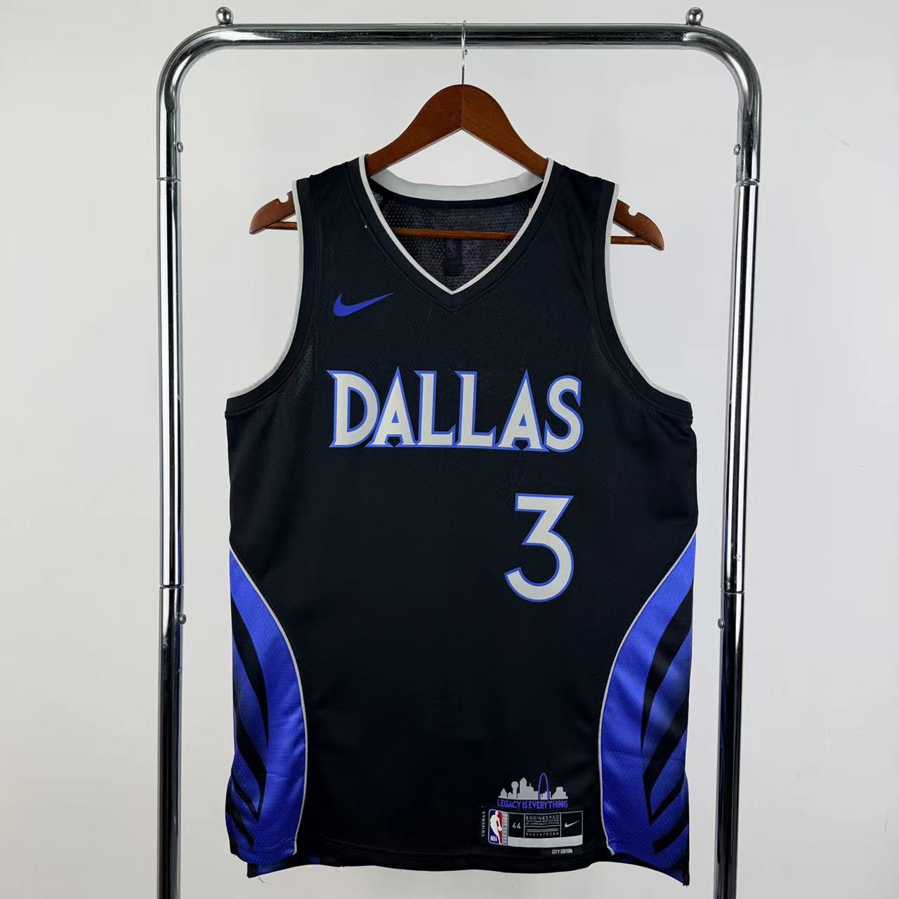 Regata Dallas Mavericks Masculina - Preta