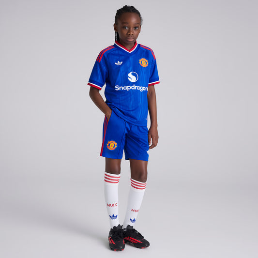 Kit infantil Manchester Away 26/27  - Azul
