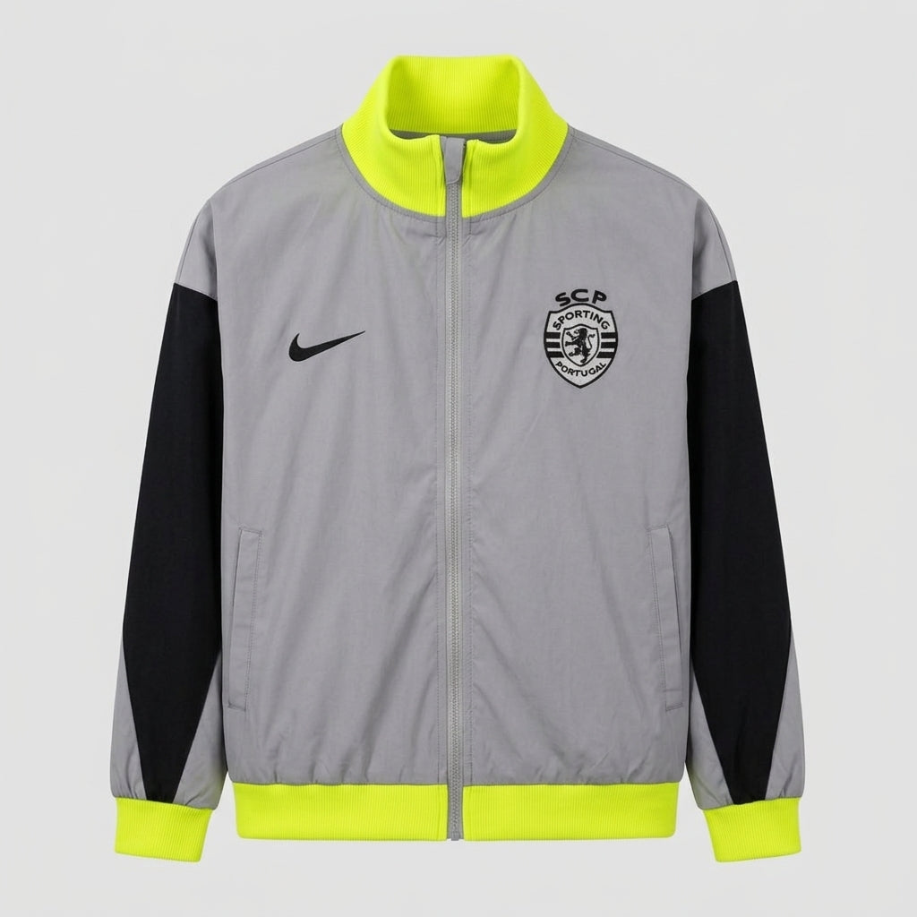 Jaqueta Sporting 26/27 Nike - Cinza